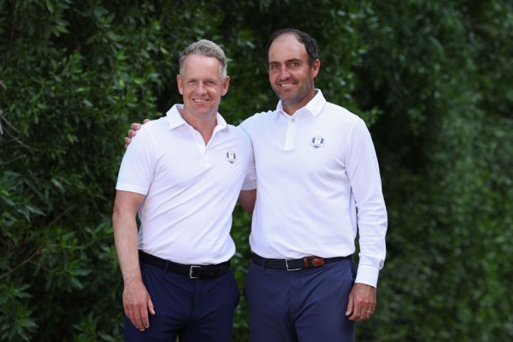Molinari (right) will be one of Donald's Ryder Cup vice-captains