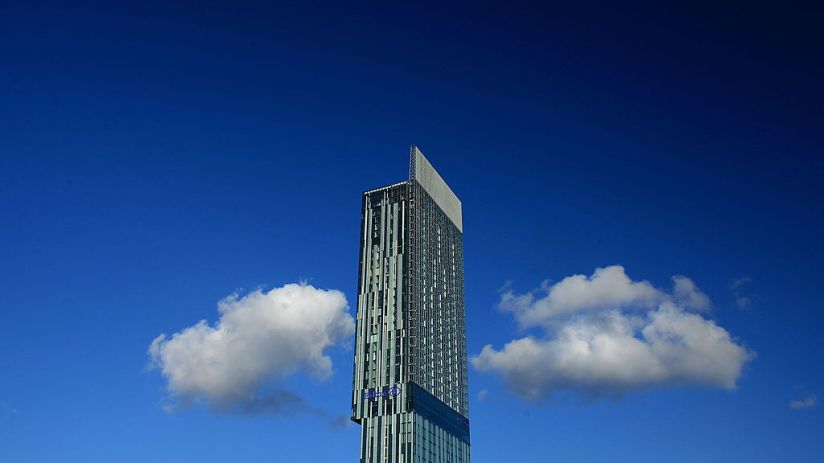 Beetham Tower, Manchester city centre.