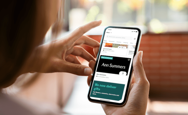 Raunchy Londoners can now get vibrators, massage oils, and other adult toys, delivered to their doors at lightning speed, as part of a steamy new partnership between Deliveroo and the nation&rsquo;s best known sex shop.&nbsp;