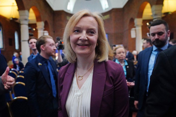 Liz Truss has hit out at Rishi Sunak&rsquo;s government for failing to take on &ldquo;left-wing extremists&rdquo; she said had gained control of UK institutions.