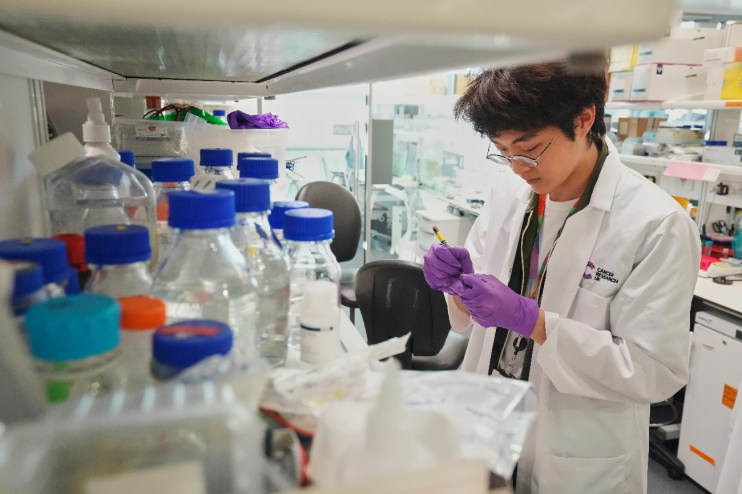 Cancer research: British business leaders have been urged to back a campaign - and help cure this global killer (Credit Jane Stockdale for Cancer Research UK)