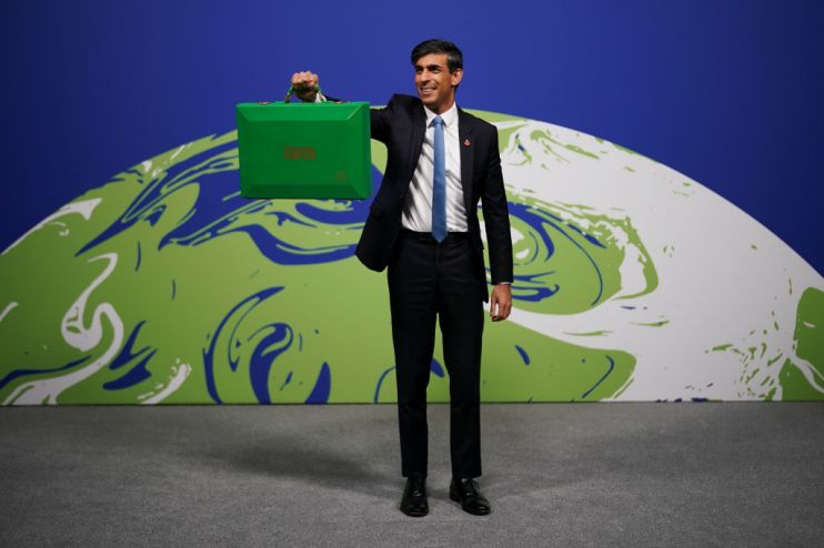 rishi sunak cop 26 net zero green investment