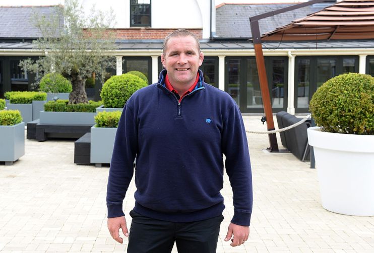 Phil Vickery founded clothing brand Raging Bull.