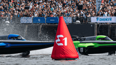 The latest motorsporting discipline gets underway this weekend but instead of cars hitting the track, RaceBirds will take to the waves as an all-electric racing series called E1 hits the start button.