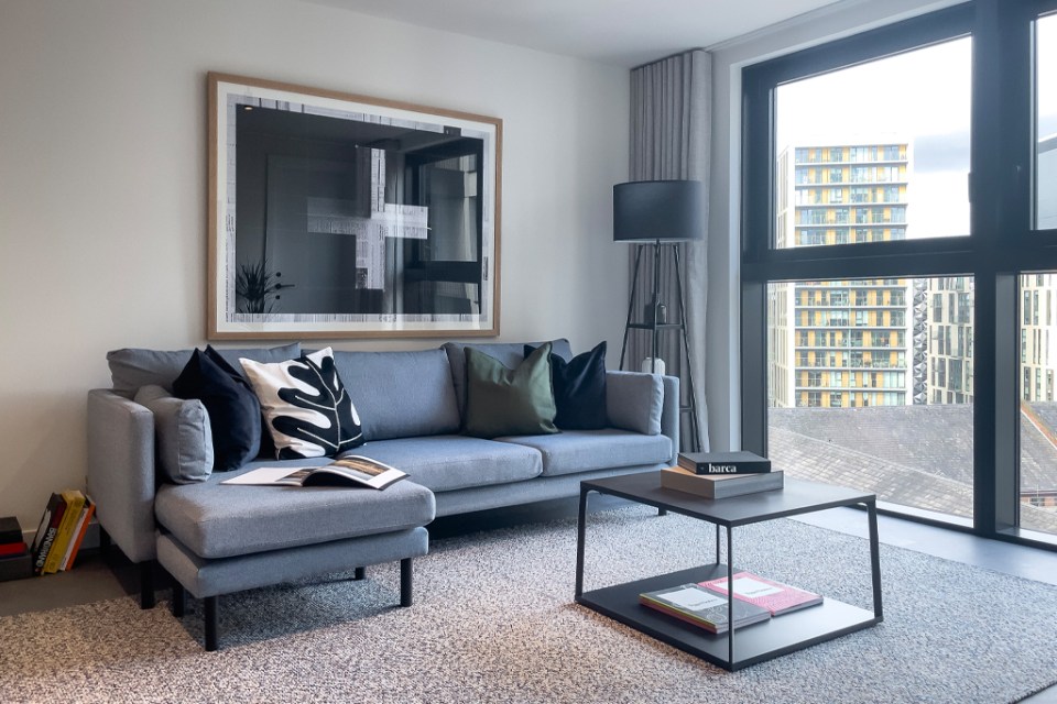 A lounge at Vita Group's Union building in Manchester.