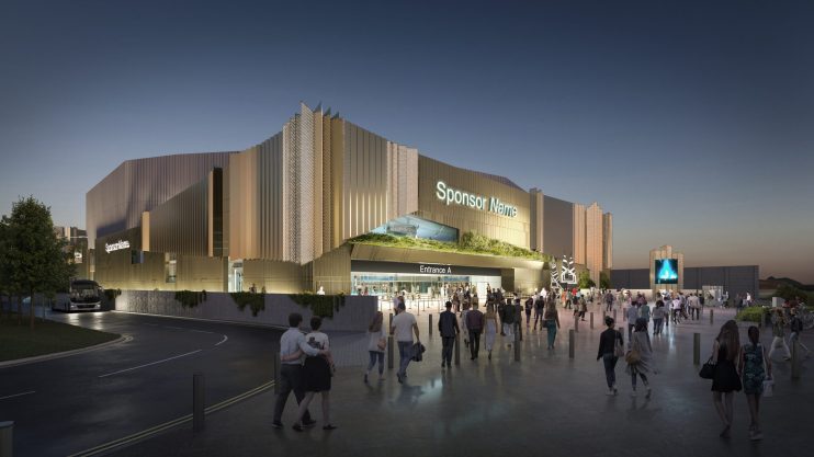 AEG Europe has submitted plans for a new indoor arena in Edinburgh.