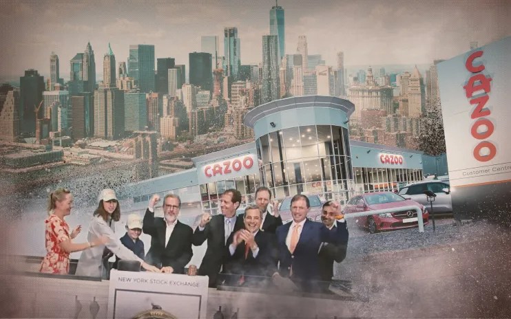 Cazoo floated on the New York Stock Exchange in 2021 as the next big thing. Two and a bit years later, it&rsquo;s a very different story.