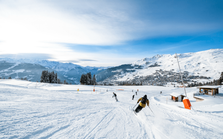 Justine Gosling went skiing with the A-List in Verbier