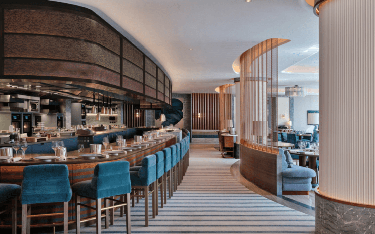 Pavyllon London is a newly Michelin star restaurant in London - we dined the night they learned they had won