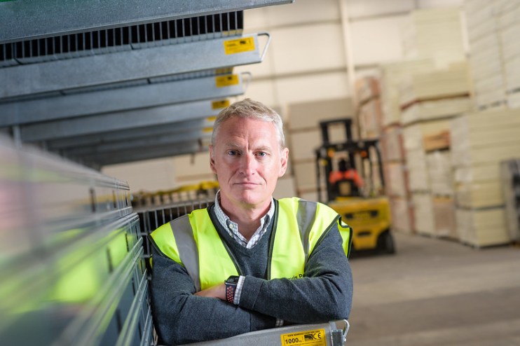 Nick Roberts, outgoing Travis Perkins boss