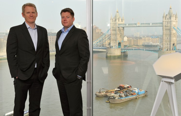 Left to right: Flagstone co-founders Simon Merchant and Andrew Thatcher