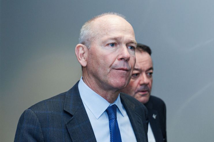 Dave Calhoun joined Boeing in 2020. (Photo by Aaron Schwartz/NurPhoto via Getty Images)