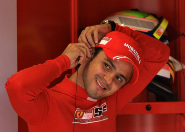 Ferrari's formula one driver Filipe Mass