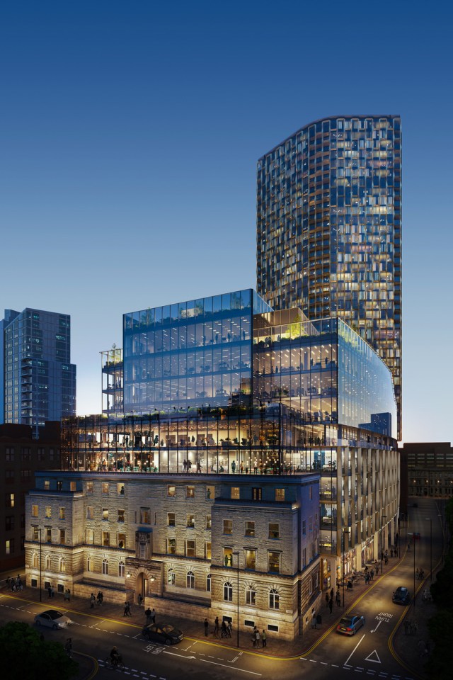 Gary Neville's Relentless Developments is leading the project alongside its partners.