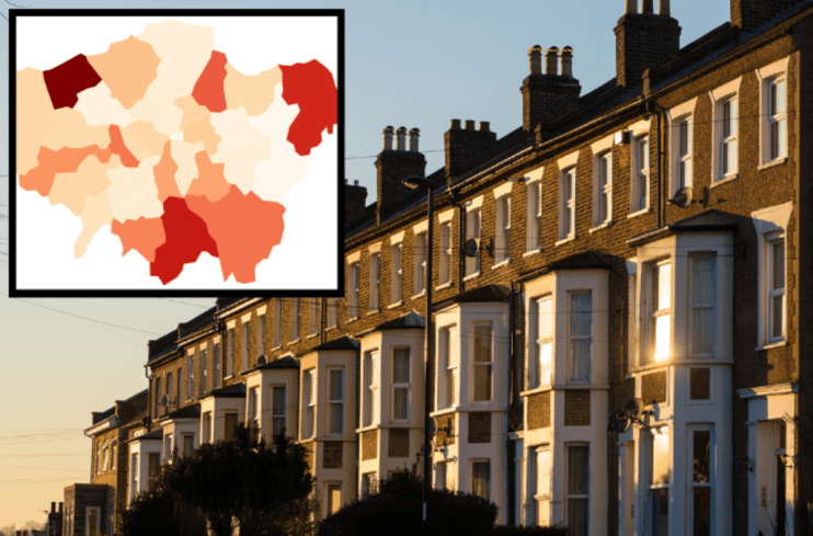 The most anti-development London borough approved less than two fifths of major developments proposed for the area, new data reveals. Photo: PA/Flourish