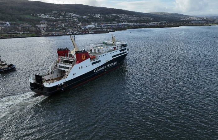 Ferguson Marine is owned by the Scottish Government.
