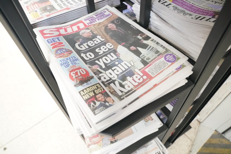 Owners of The Sun hits ITV with legal action over footage of Princess of Wales