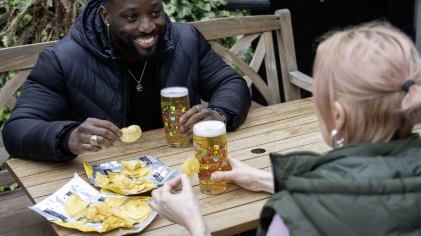 The Open Up crisps, from Beavertown Brewery and suicide prevention charity Campaign Against Living Miserably (CALM), hope to inspire meaningful conversation.