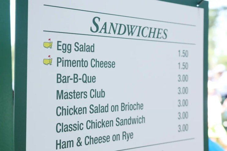 Part and parcel of going to live sport is paying through the roof for food and drink before getting trapped in a merchandise shop and pressured into spending millions of dollars on shirts, bucket hats and umbrellas. But at the Masters, which take place across this weekend, that&rsquo;s not necessarily the case.
