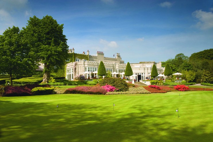 The majestic clubhouse at Wentworth, one of the most revered golf clubs in the world