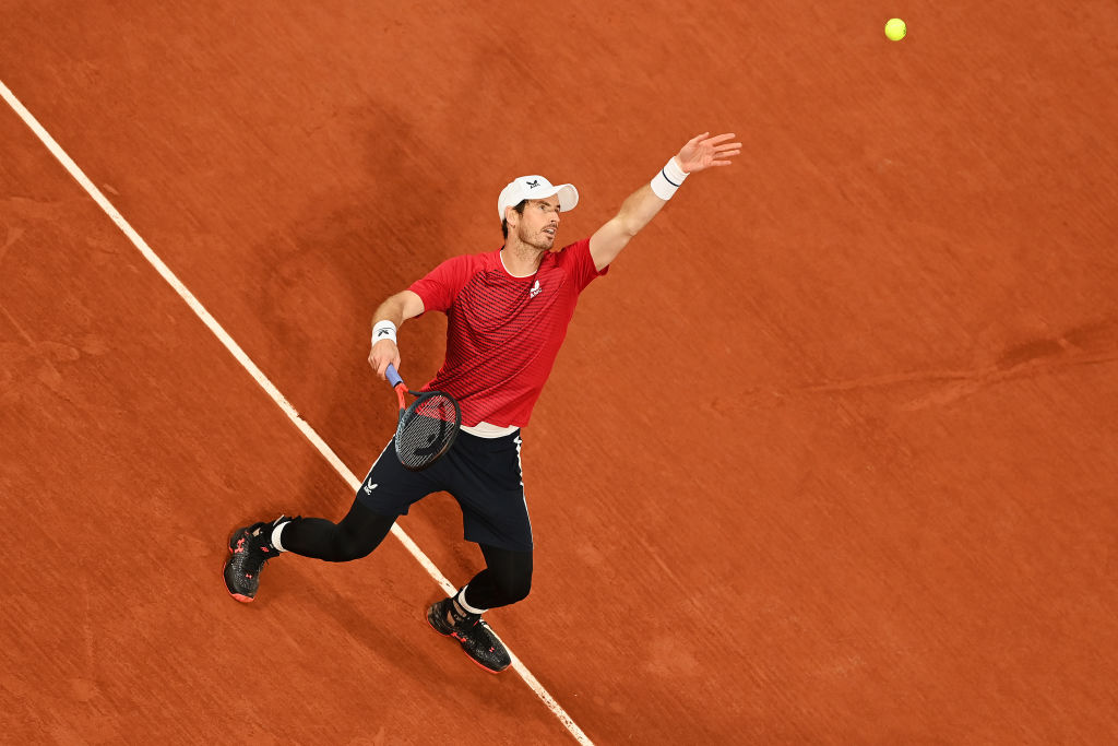 Andy Murray hasn't played the French Open since 2020, when he lost in the first round