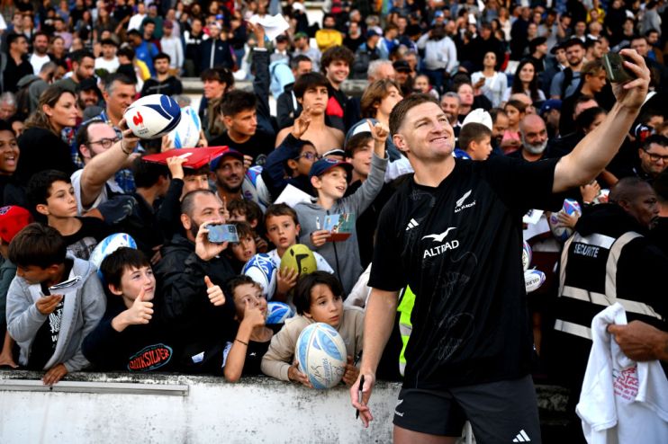 New Zealand All Blacks Training Session - Rugby World Cup 2023