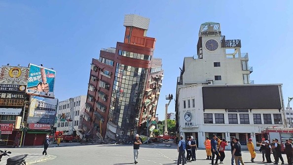 7.3 Magnitude Earthquake Hits Taiwan