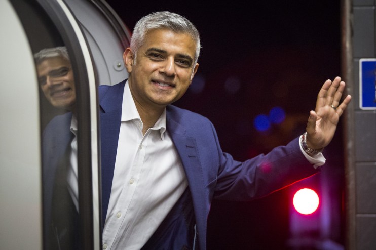 London mayor Sadiq Khan