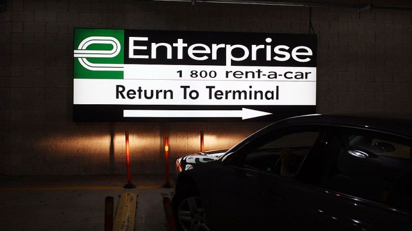 Enterprise Rent-A-Car's UK arm is based in Surrey.