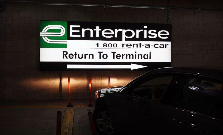 Enterprise Rent-A-Car's UK arm is based in Surrey.
