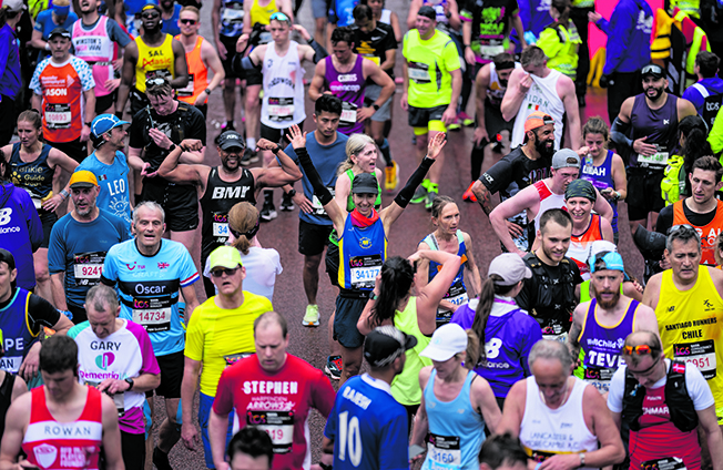 The City will be transformed into a runner&rsquo;s dream, as thousands lace up their shoes for the TCS London Marathon.