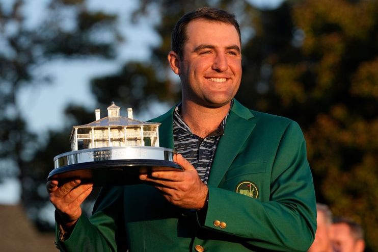 Scottie Scheffler is favourite to win the Masters, as he did in 2022