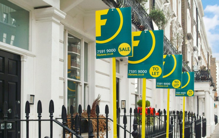 Estate agent Foxtons has hired merger and acquisition bankers from Rothschild amid growing pressure from its shareholders to sell itself for &pound;160m by the end of the year.
