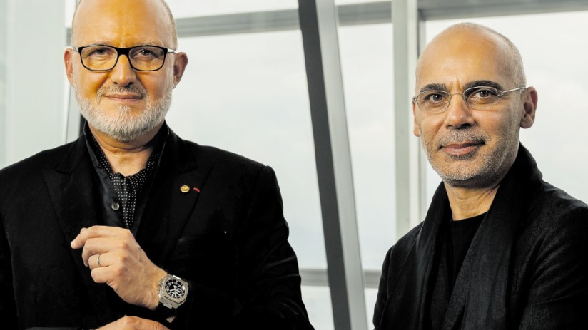 Bell & Ross CEO, Carlos Rosillo (left) and co-founder and creative director Bruno &lsquo;Bell&rsquo; Belamich