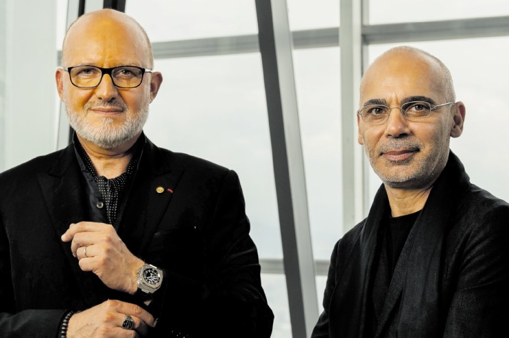 Bell & Ross CEO, Carlos Rosillo (left) and co-founder and creative director Bruno &lsquo;Bell&rsquo; Belamich