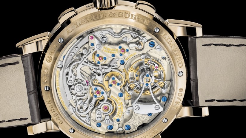 A. Lange & S&ouml;hne&rsquo;s Datograph Perpetual Tourbillon Honeygold &lsquo;Lumen&rsquo; (~&euro;620,000)