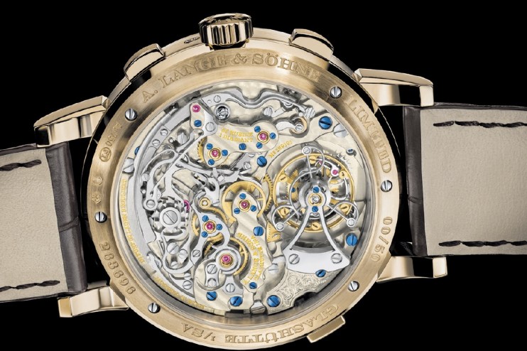A. Lange & S&ouml;hne&rsquo;s Datograph Perpetual Tourbillon Honeygold &lsquo;Lumen&rsquo; (~&euro;620,000)