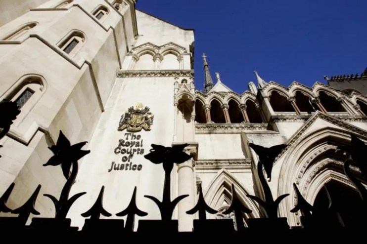 Royal Courts of Justice facade, representing BHPs failed appeal in Brazil dam disaster case under environmental law