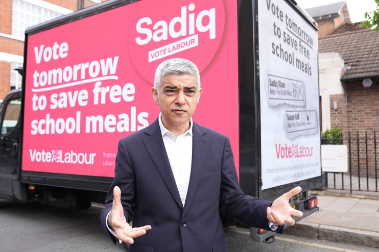 Labour&rsquo;s Sadiq Khan is set to win a historic third term after a significant early lead in the London mayoral election results.