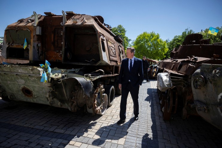NATO allies must commit to spending 2.5 per cent of GDP on defence, amid the need to adopt a &ldquo;harder edge for a tougher world&rdquo;, David Cameron is set to argue. Photo: PA