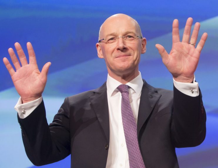 Former Scottish deputy first minister&nbsp;John&nbsp;Swinney&nbsp;said he was &ldquo;deeply honoured&rdquo; to have become the new leader of the SNP.