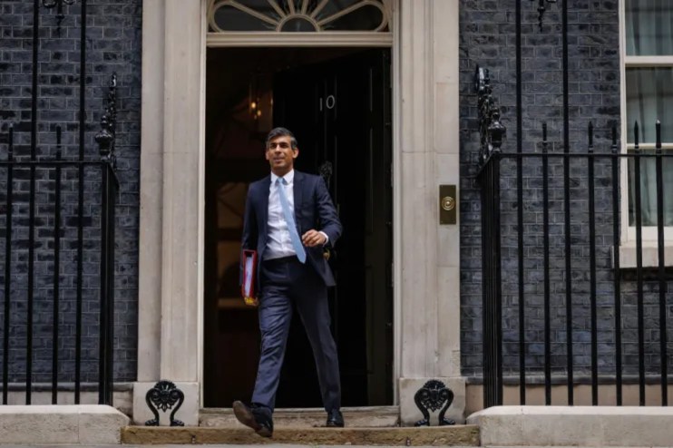 Prime Minister Rishi Sunak leaves number 10, Downing Street (Photo by Dan Kitwood/Getty Images)