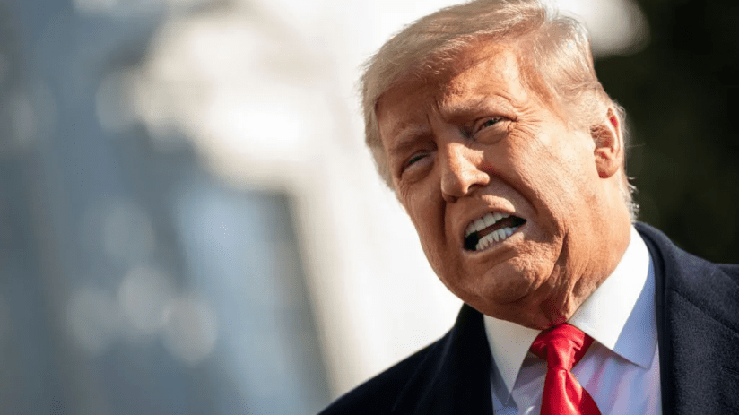 Former US President - and now felon - Donald Trump