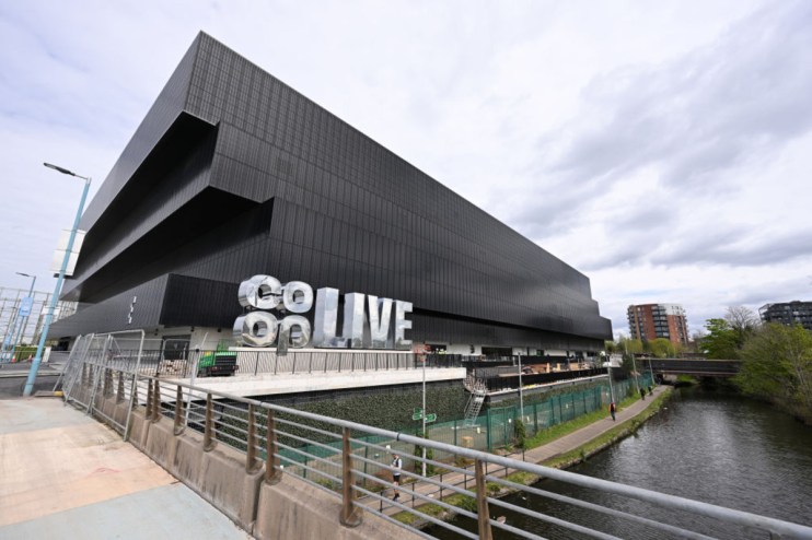 Co-op Live was originally supposed to open in December 2023.