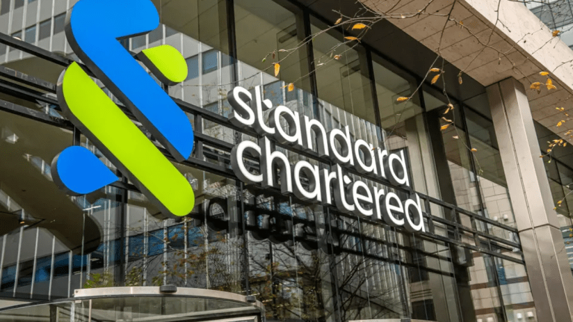 Standard Chartered stock failed to fully bounce back.