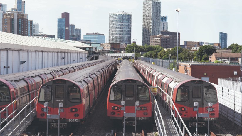 TfL accused the woman who was hit by two Tubes of placing "herself in a position of danger"