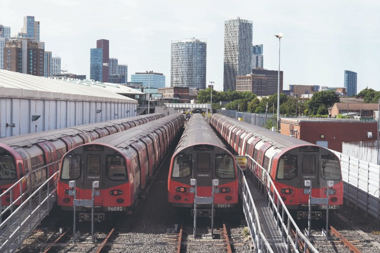 TfL accused the woman who was hit by two Tubes of placing "herself in a position of danger"