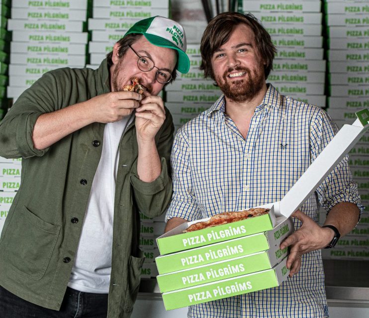 Thom and James, co-founders of Pizza Pilgrims