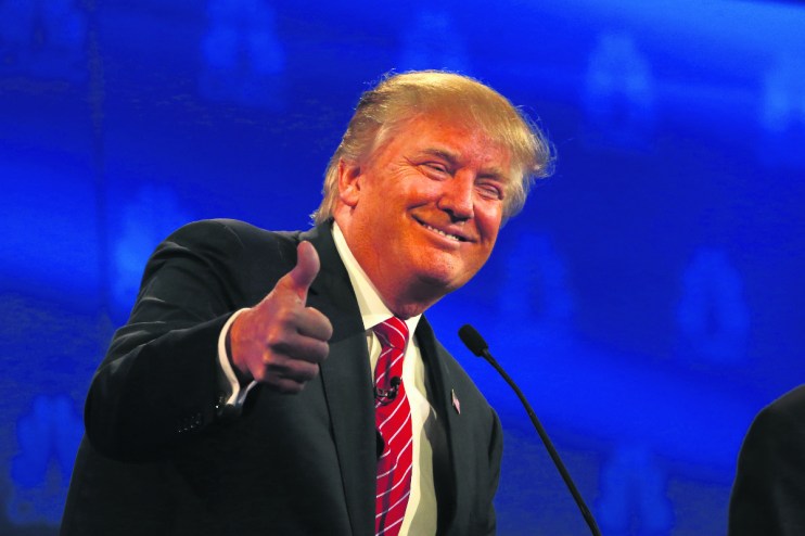 US president Donald Trump
