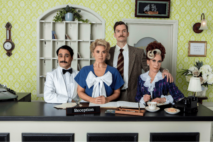 The Fawlty Towers Play runs at the Apollo Theatre (Photo: Manuel Harlan)